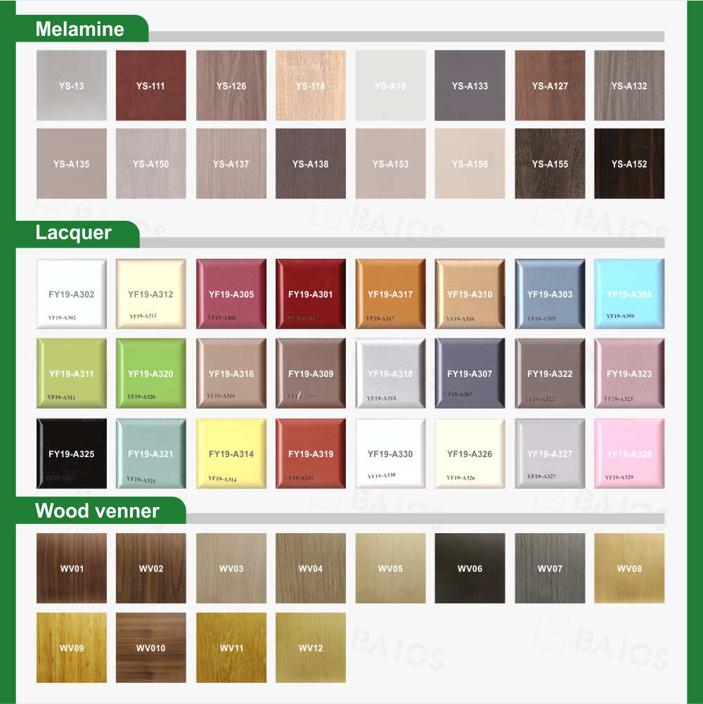 lacquer color options for kitchen cabinet