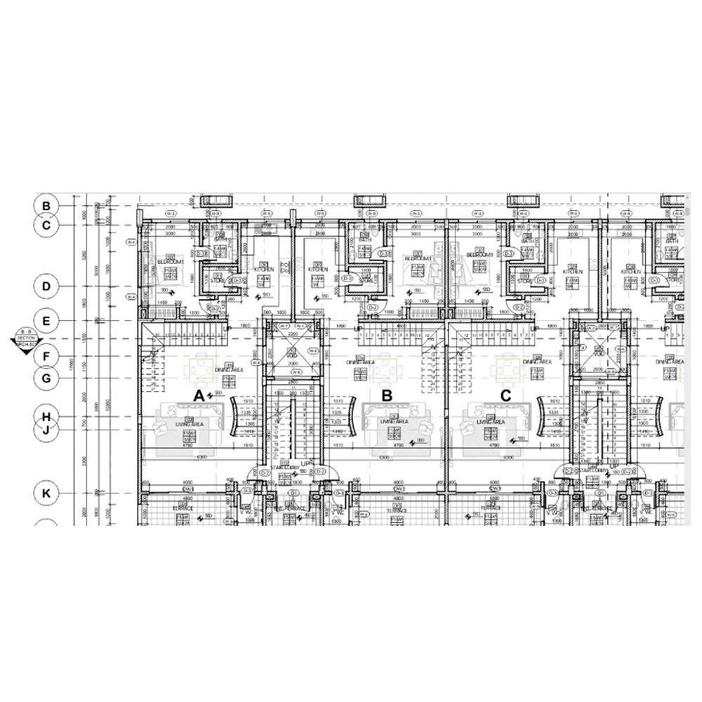 Working Process of customized furniture for one Project